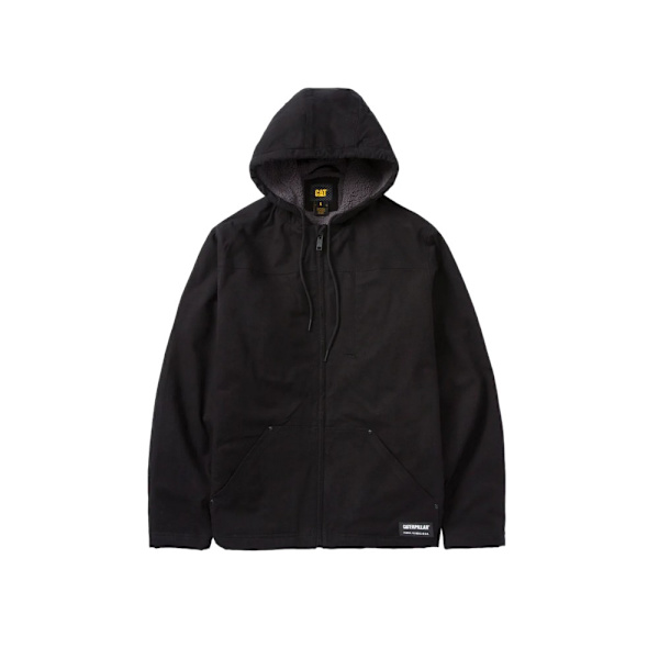 Caterpillar Herr Sherpafodrad Huvtröja XXL Svart Black XXL