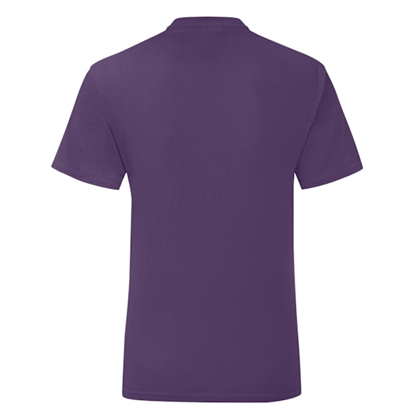 Fruit of the Loom Girls Iconic 150 T-Shirt 7-8 år Lila Purple 7-8 Years