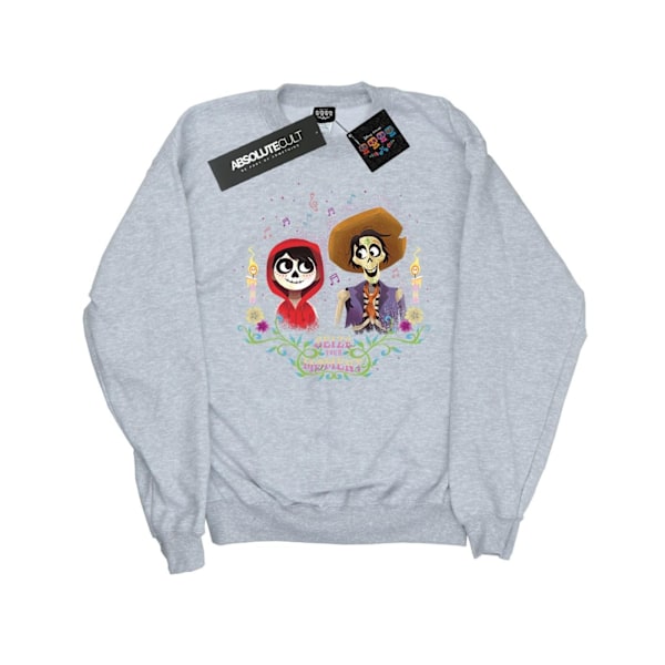 Coco Girls Miguel Och Hector Sweatshirt 9-11 År Sports Grey Sports Grey 9-11 Years