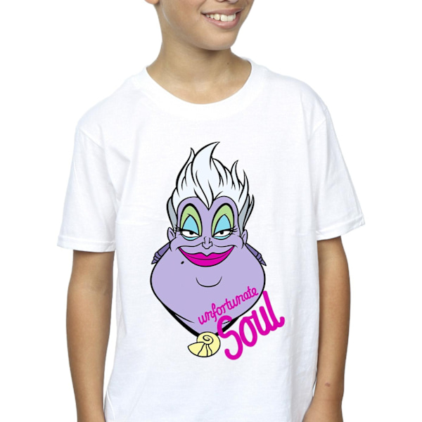 Disney Boys Villains Ursula Unfortunate Soul T-Shirt 9-11 år White 9-11 Years