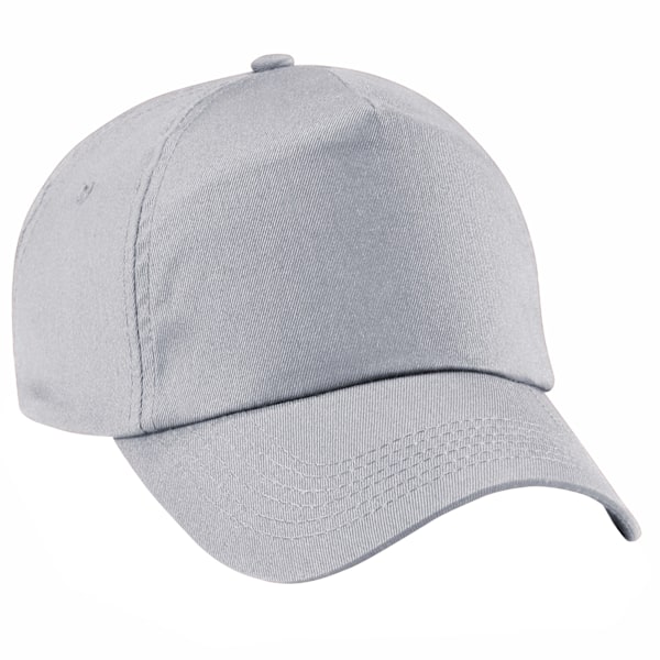 Beechfield Unisex Plain Original 5 Panel Baseball Cap One Size Light Grey One Size