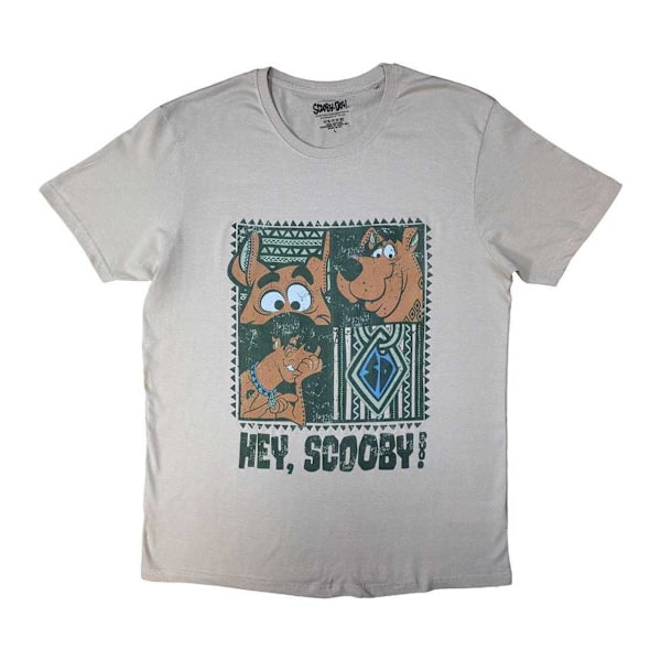 Scooby Doo Unisex Vuxen Hey Scooby T-Shirt M Grå Grey M