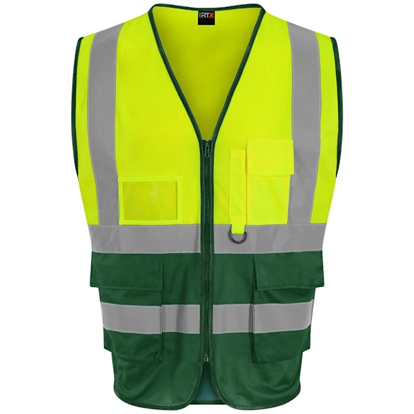 PRO RTX Herr Executive High-Vis Väst 4XL Gul/Paramedic Yellow/Paramedic Green 4XL