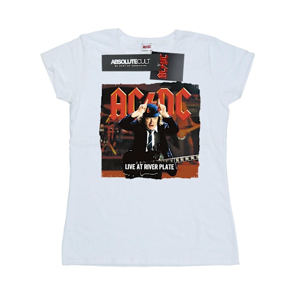 AC/DC Dam/Kvinnor Live At River Plate Columbia Records Bomull White M