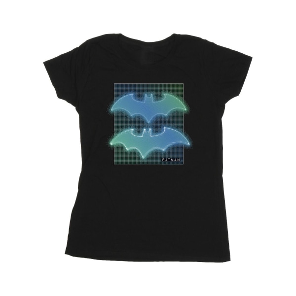 DC Comics Dam/Dam Batman Grid Gradient T-shirt i bomull LB Black L