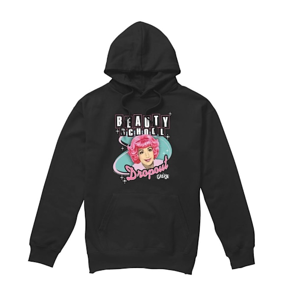 Grease Herr Beauty School Dropout Hoodie S Svart Black S