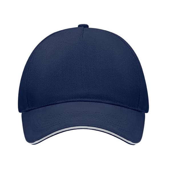 MidOcean Singa 5-panels keps One Size Blå/Vit Blue/White One Size