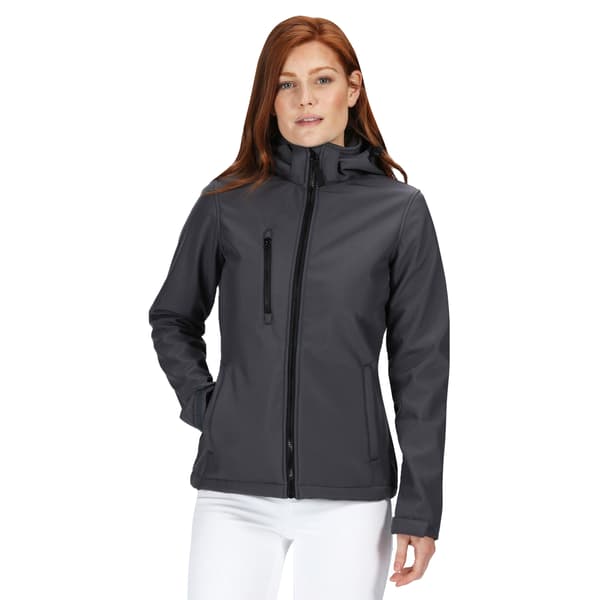 Regatta Professional Dam/Dam 3-lagers Membran Softshell Seal Grey/Black 20 UK