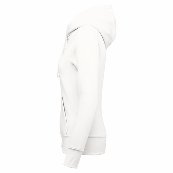 Kariban Dam/Dam Hoodie 12 UK Vit White 12 UK