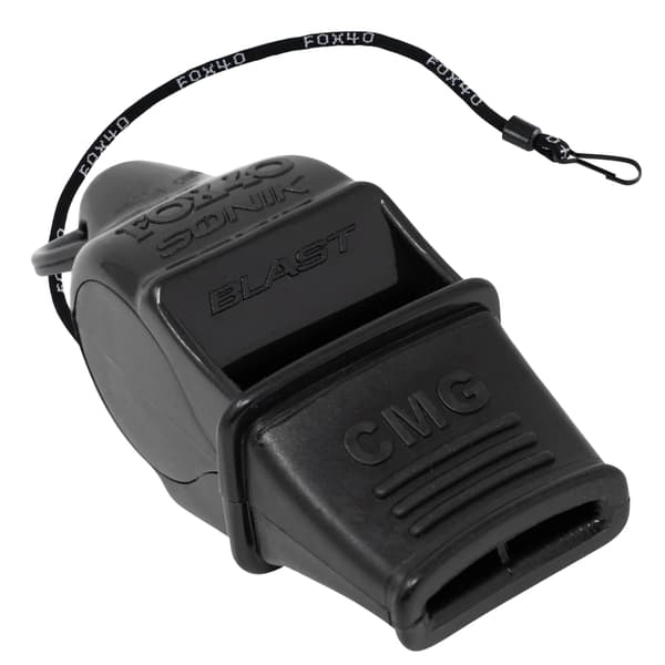 Fox 40 Sonik Blast Visselpipa och Snodd One Size Svart Black One Size