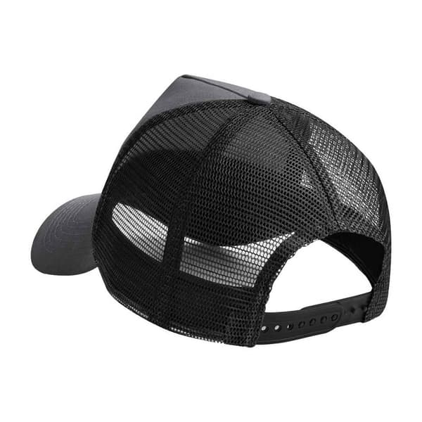 Beechfield Polycotton Snapback Trucker Keps En Storlek Grafit Grå Graphite Grey/Black One Size