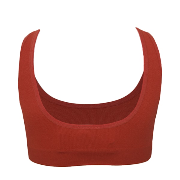 Hoxton Haus Dam/Kvinnor Bralette L-XL Rost Rust L-XL