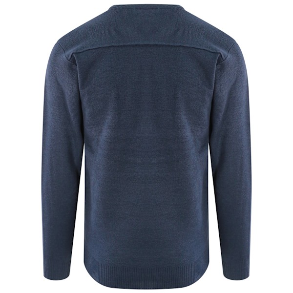 PRO RTX Herr Acryl V-ringad Sweatshirt 4XL Marinblå Navy 4XL