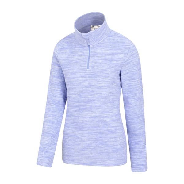Mountain Warehouse Dam/Dam Snowdon Melange Fleecetopp 4 U Lilac 4 UK