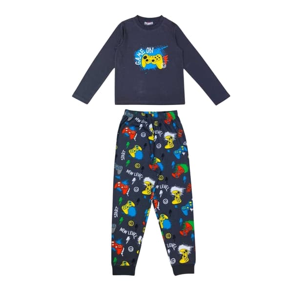 Star Barn/Barn Spelkontroll Lång Pyjamas Set 9-10 År Multicoloured 9-10 Years