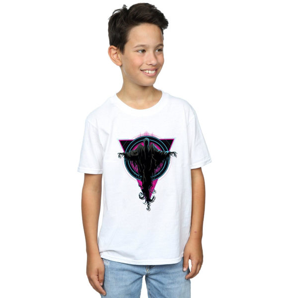 Harry Potter Boys Neon Dementors T-shirt 5-6 år Vit White 5-6 Years