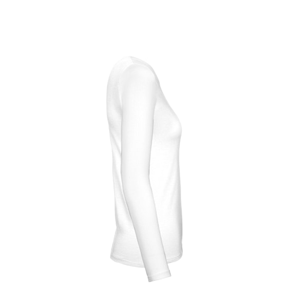 B&C Dam/Damer #E150 Långärmad T-shirt L Vit White L