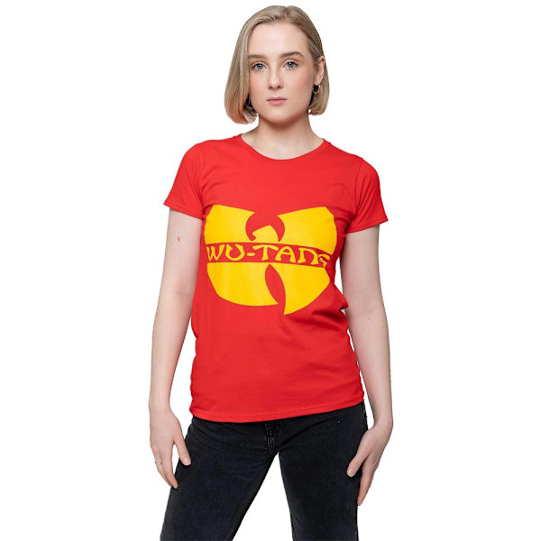 Wu-Tang Clan Dam/Dam Logo Bomull T-shirt L Röd Red L