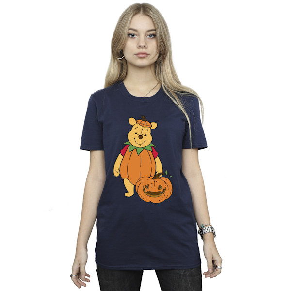 Nalle Puh Dam/Dam Pumpkin Bomulls Boyfriend Halloween Navy Blue XL