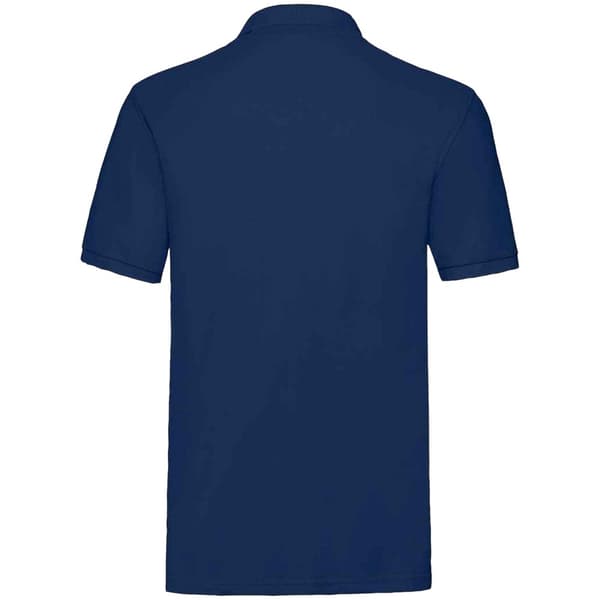 Fruit of the Loom Premium Bomull Pikétröja för Män S Marinblå Navy S