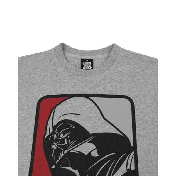 Star Wars Herr Darth Vader Sport T-shirt S Grå Grey S