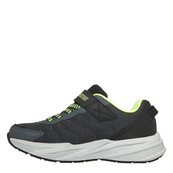 Skechers Pojkar Microspec Träningsskor 2 UK Kol/Lime Charcoal/Lime 2 UK