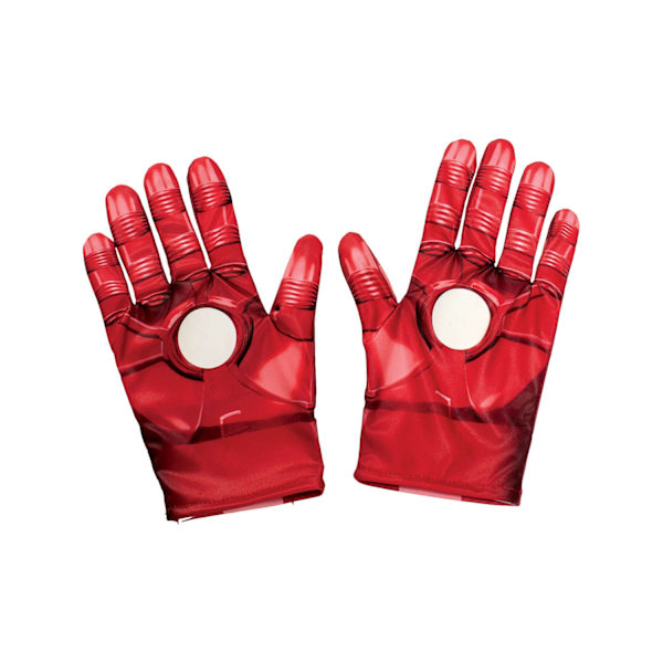 Iron Man Unisex Vuxenhandskar En Storlek Röd Red One Size