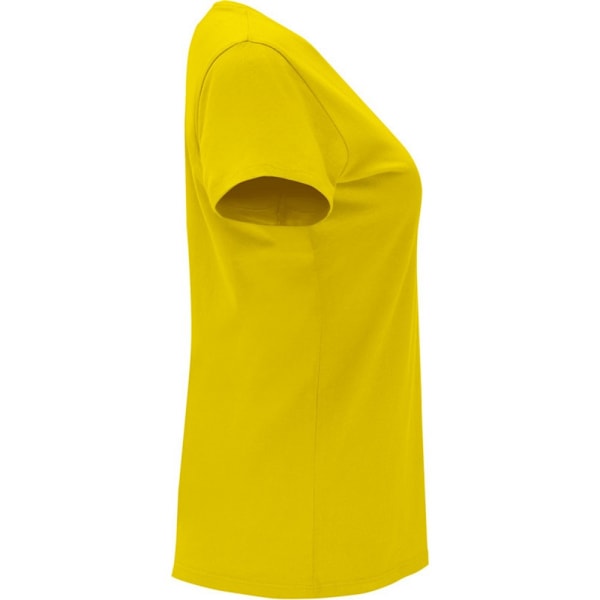 Roly Dam/Dam Capri Kortärmad T-shirt XXL Gul Yellow XXL