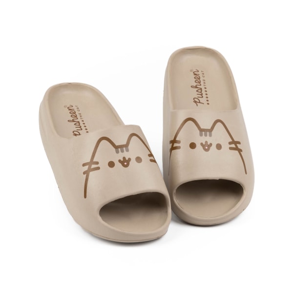 Pusheen Girls Molded Fotbädd Sliders 13 UK Child Brown Brown 13 UK Child