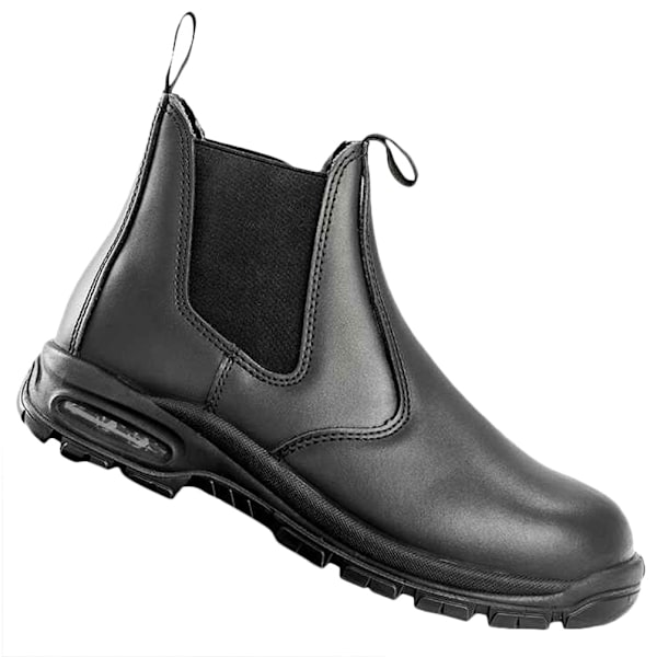 WORK-GUARD av Result Unisex Adult Kane Lädersäkerhetsstövlar 6.5 Black 6.5 UK