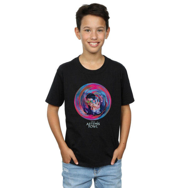 Disney Boys Artemis Fowl Portal T-shirt 12-13 år Svart Black 12-13 Years