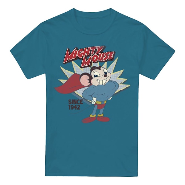 Mighty Mouse Herr 1942 T-Shirt L Skiffergrå Slate L