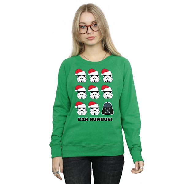 Star Wars Dam/Damer Jul Humbug Sweatshirt XL Irländsk Grön Irish Green XL