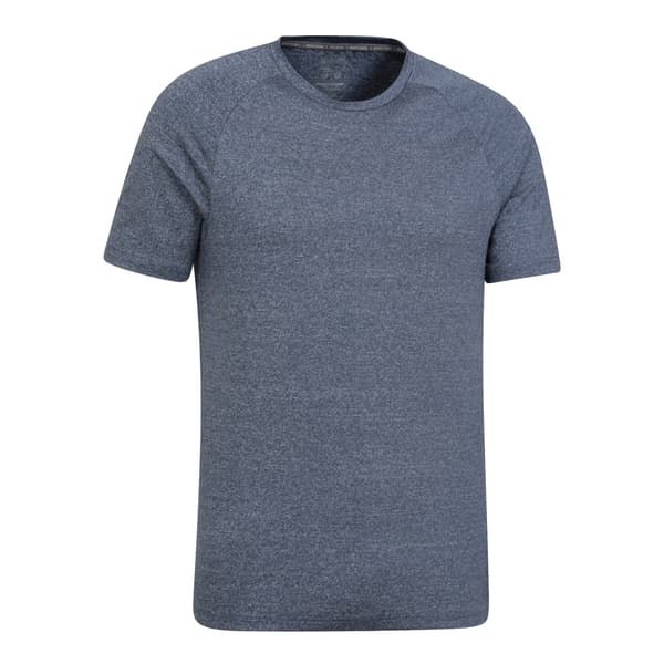 Mountain Warehouse Agra Randig IsoCool T-shirt Herr M Marinblå Navy M