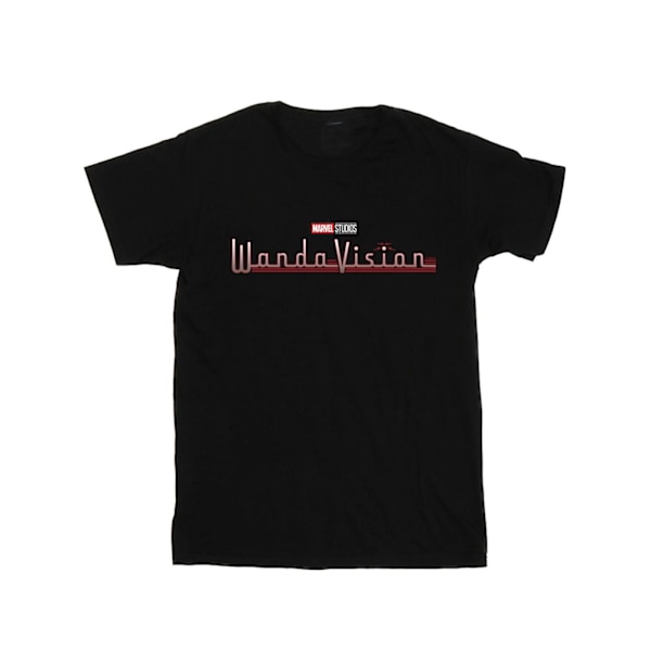 Marvel Boys WandaVision Logo T-shirt 9-11 år Svart Black 9-11 Years