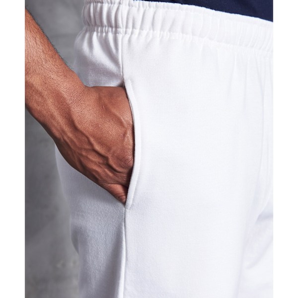 Awdis College Cuffed Sweatpants / Joggingbyxor XL Arctic Whi Arctic White XL