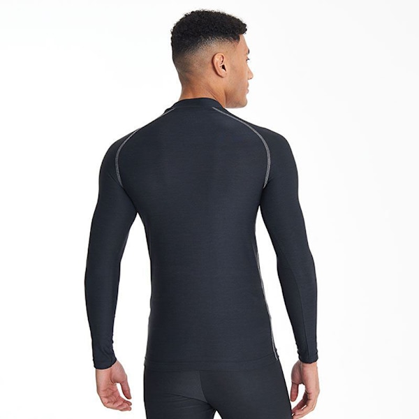 Rhino Termisk Underkläder Långärmad Baslager Väst Topp S/ Navy S/M