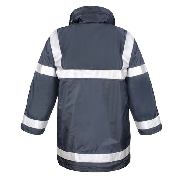 WORK-GUARD av Result Unisex Vuxen Management Reflexjacka M Navy M