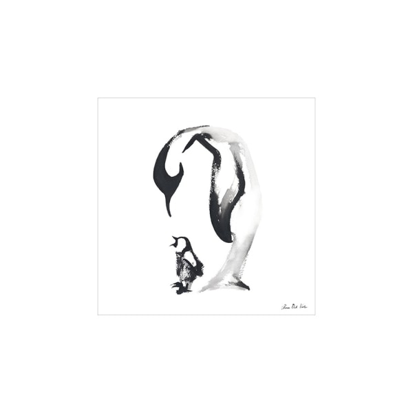 Aimee Del Valle Mor & Jag Print 30cm x 30cm Svart/Vit Black/White 30cm x 30cm