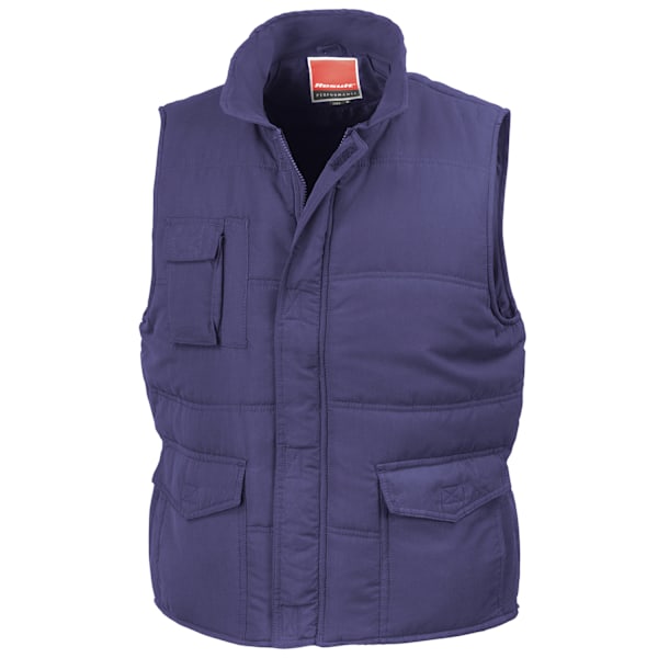 Result Herr Promo Body Warmer L Marinblå Navy L