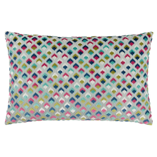 Paoletti Lexington Jacquard Sammetskuddeöverdrag 40cm x 60cm Multi Multicoloured 40cm x 60cm