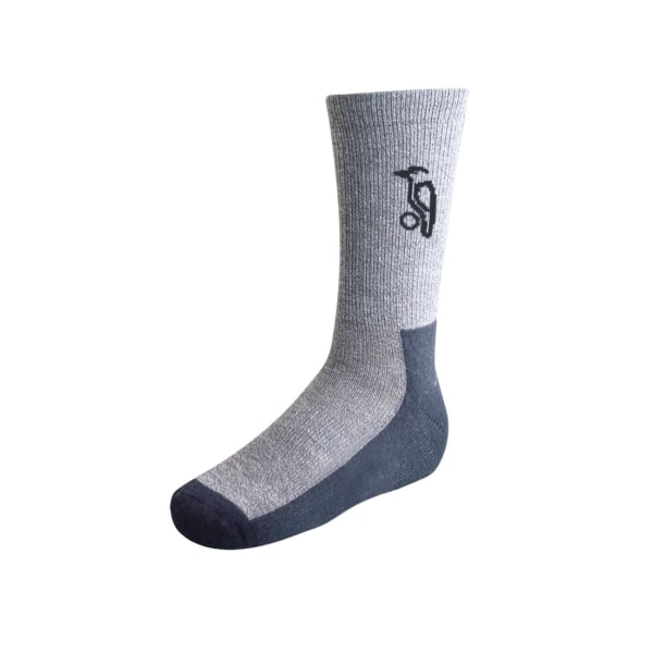 Kookaburra Mens Marl Cricket Socks (paket med 2) 8 UK-11 UK Grå/ Grey/Navy 8 UK-11 UK