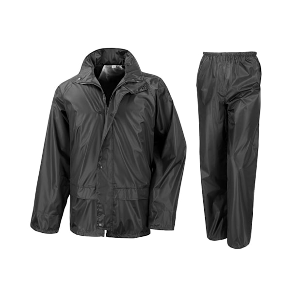 Result Core Unisex Vuxen Core Regnställ S R Svart Black S R