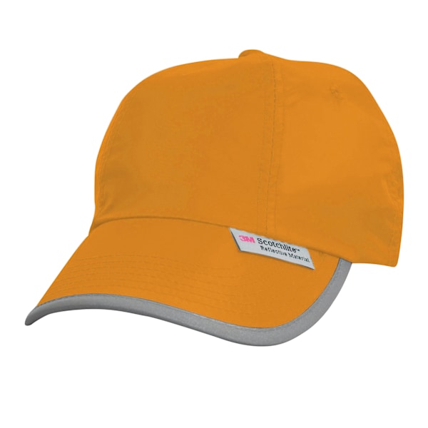 Result Unisex High-Vis Baseball Cap (3M) (2-pack) One Size H Hi Vis Orange One Size