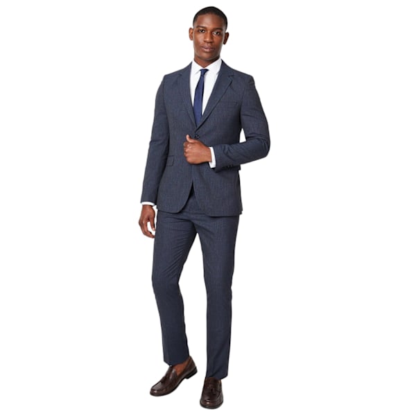 Burton Herr Puppytooth Slim Suit Byxor 28R Marinblå Navy 28R