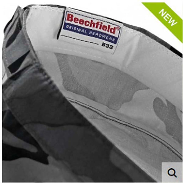 Beechfield Camouflage Army Cap / Headwear (2-pack) One Size Urban Camo One Size