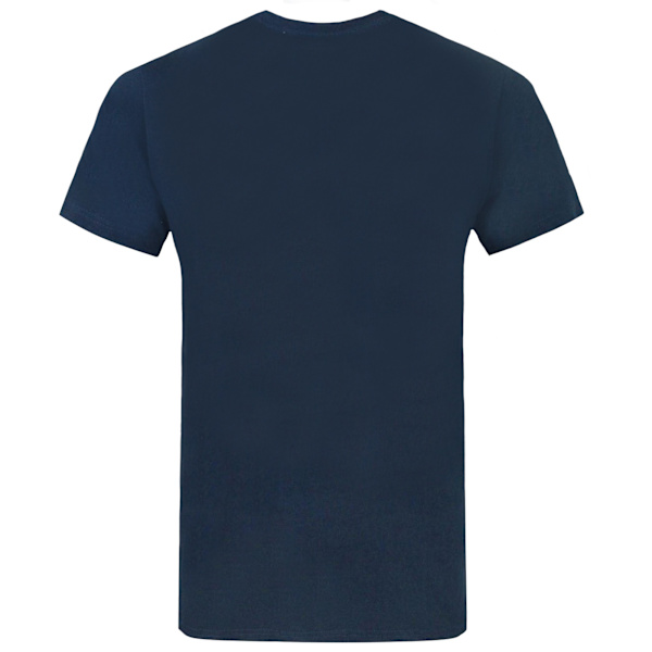 Captain America Officiell Herr Comic Bok T-Shirt XL Blå Blue XL