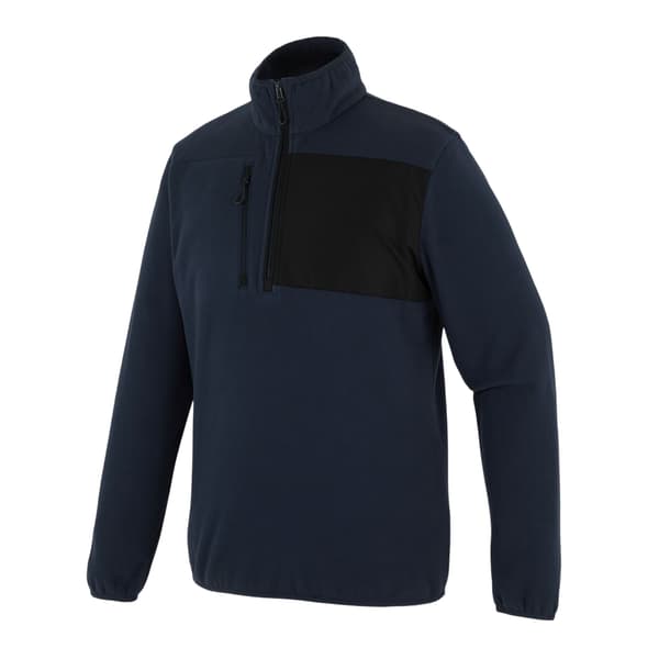 Regatta Herr Active Microfleece Quarter Zip Fleecetopp 3XL Marinblå Navy/Black 3XL
