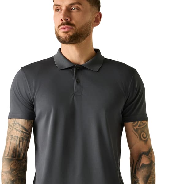 Regatta Professional Pikétröja för män XXS Solid Grå Solid Grey XXS