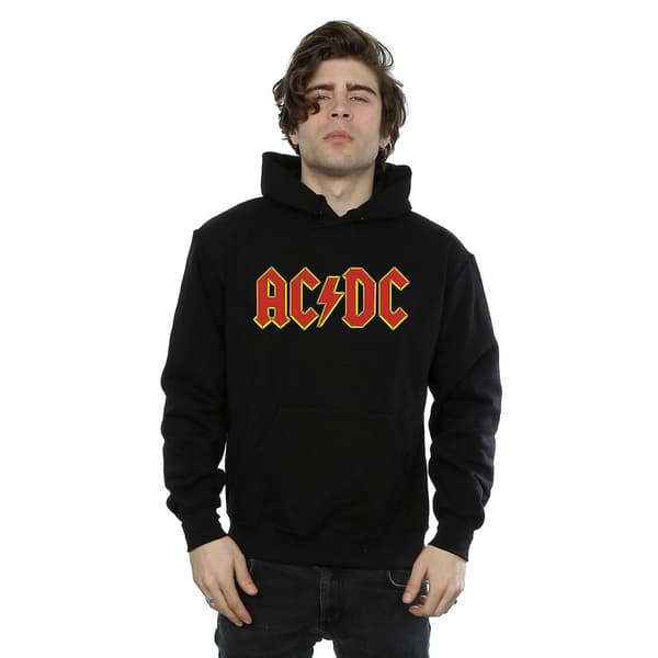 AC/DC Herr Logo Bomullströja 3XL Svart Black 3XL